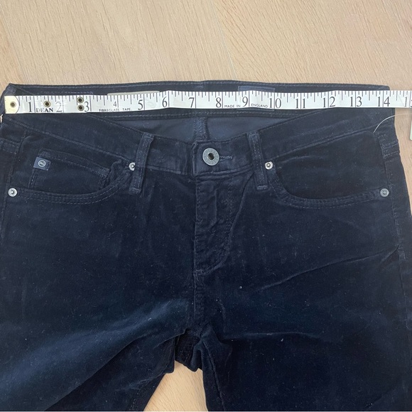 NWT AG Adriano Goldschmied the Stevie Petite Navy Cord - Picture 7 of 9